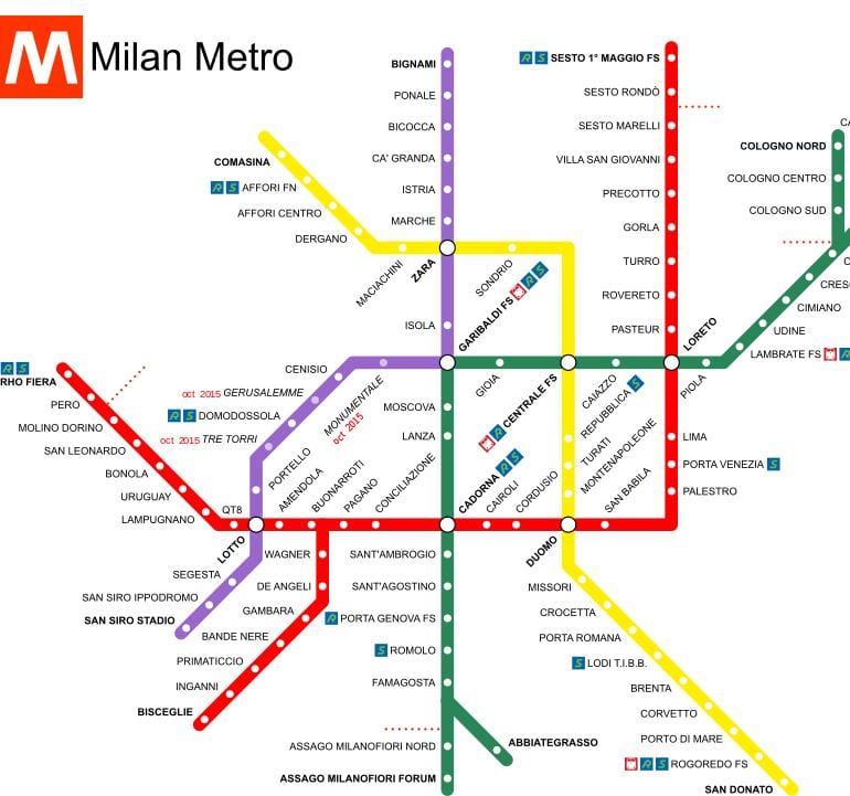 milano, italia gara hartă