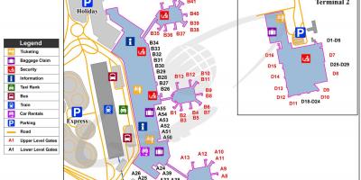Aeroportul internațional Milano-malpensa hartă