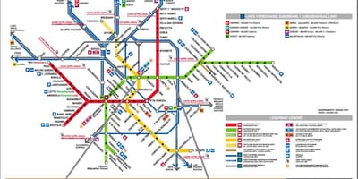 Harta milano centrale gara