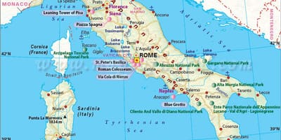 Harta milano și zona înconjurătoare