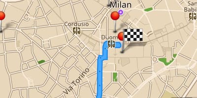 Harta milano offline