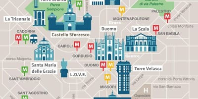 Milano cadorna stația hartă